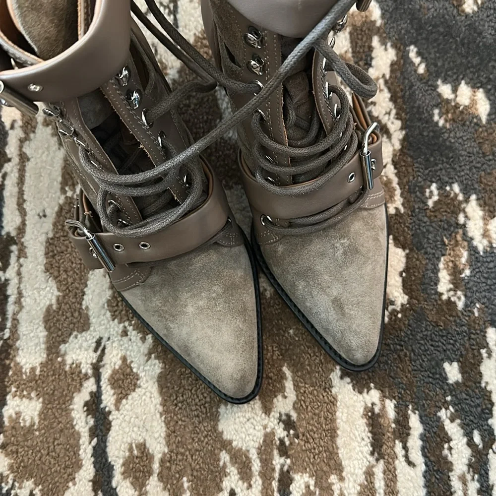 Chloe Rylee Caged Booties - Picture 3 of 10